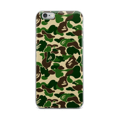 Green Hypebeast Camo Case