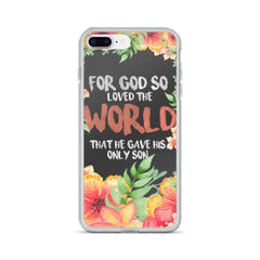 God So Loved The World iPhone Case