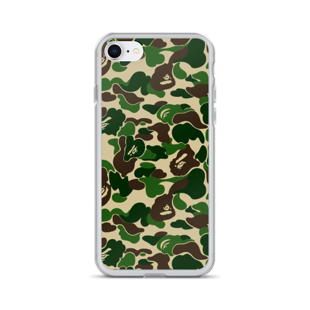 Green Hypebeast Camo Case