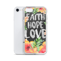 Faith Hope Love iPhone Case